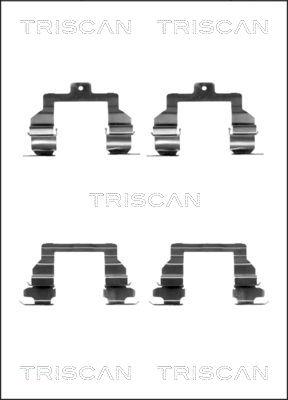 Triscan 8105 131632 - Kit accessori, Pastiglia freno autozon.pro