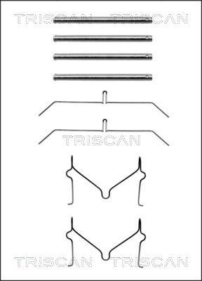 Triscan 8105 131621 - Kit accessori, Pastiglia freno autozon.pro