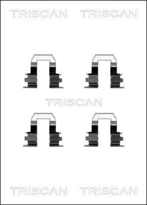 Triscan 8105 131628 - Kit accessori, Pastiglia freno autozon.pro