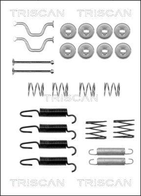 Triscan 8105 132590 - Kit accessori, Ganasce freno stazionamento autozon.pro