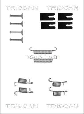 Triscan 8105 132591 - Kit accessori, Ganasce freno stazionamento autozon.pro