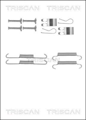 Triscan 8105 172469 - Kit accessori, Ganasce freno stazionamento autozon.pro