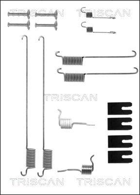 Triscan 8105 172467 - Kit accessori, Ganasce freno autozon.pro