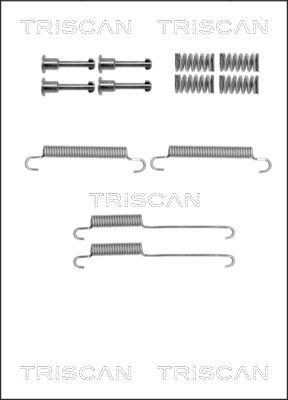 Triscan 8105 802002 - Kit accessori, Ganasce freno stazionamento autozon.pro