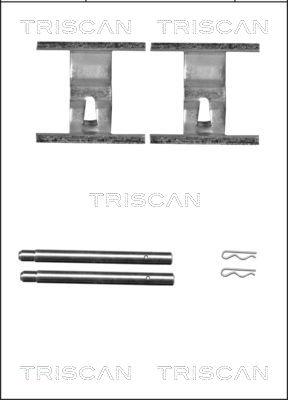 Triscan 8105 291605 - Kit accessori, Pastiglia freno autozon.pro