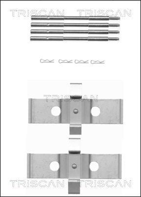 Triscan 8105 291603 - Kit accessori, Pastiglia freno autozon.pro