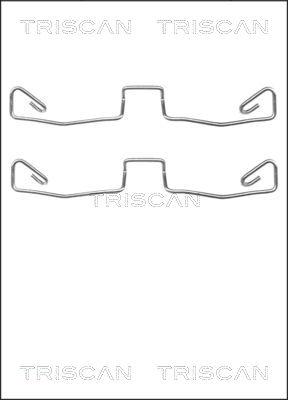 Triscan 8105 291602 - Kit accessori, Pastiglia freno autozon.pro