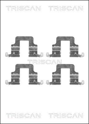 Triscan 8105 291613 - Kit accessori, Pastiglia freno autozon.pro