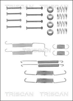 Triscan 8105 292421 - Kit accessori, Ganasce freno autozon.pro