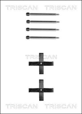 Triscan 8105 241597 - Kit accessori, Pastiglia freno autozon.pro