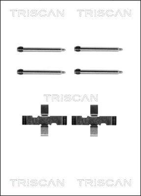 Triscan 8105 241538 - Kit accessori, Pastiglia freno autozon.pro