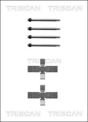 Triscan 8105 241233 - Kit accessori, Pastiglia freno autozon.pro