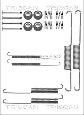 Triscan 8105 242566 - Kit accessori, Ganasce freno autozon.pro