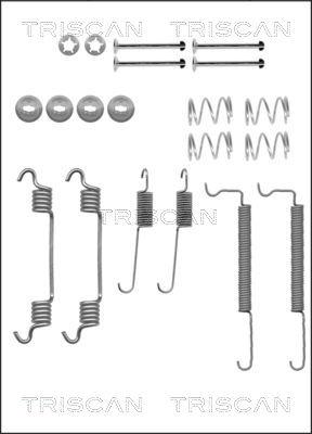 Triscan 8105 242561 - Kit accessori, Ganasce freno autozon.pro