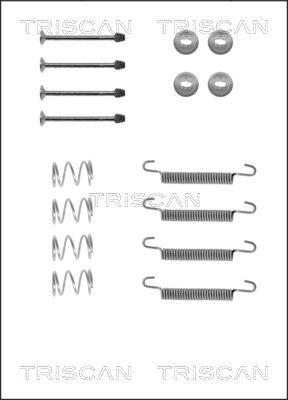 Triscan 8105 242562 - Kit accessori, Ganasce freno stazionamento autozon.pro