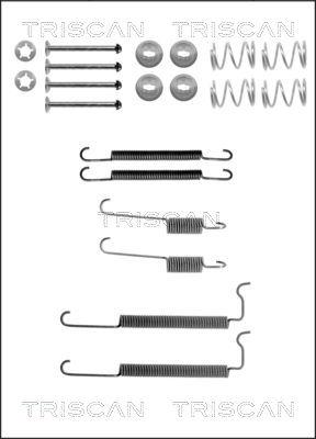 Triscan 8105 242567 - Kit accessori, Ganasce freno autozon.pro