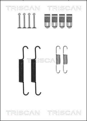 Triscan 8105 242572 - Kit accessori, Ganasce freno stazionamento autozon.pro