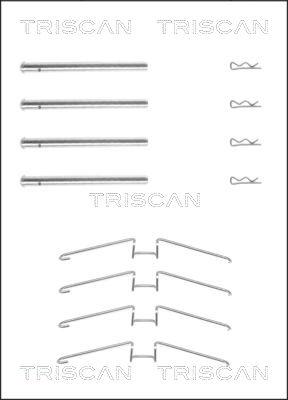 Triscan 8105 251599 - Kit accessori, Pastiglia freno autozon.pro