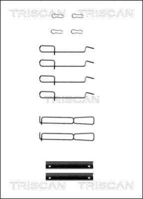 Triscan 8105 251594 - Kit accessori, Pastiglia freno autozon.pro