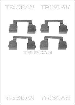 Triscan 8105 251597 - Kit accessori, Pastiglia freno autozon.pro