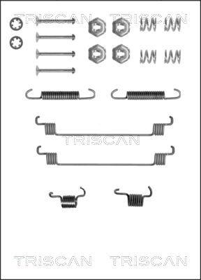 Triscan 8105 252519 - Kit accessori, Ganasce freno autozon.pro