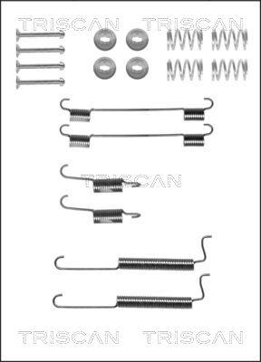 Triscan 8105 212001 - Kit accessori, Ganasce freno autozon.pro