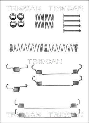 Triscan 8105 282570 - Kit accessori, Ganasce freno autozon.pro