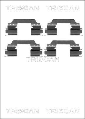 Triscan 8105 231596 - Kit accessori, Pastiglia freno autozon.pro