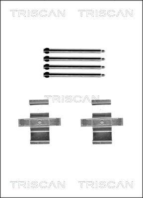 Triscan 8105 231607 - Kit accessori, Pastiglia freno autozon.pro