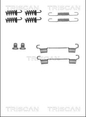 Triscan 8105 232564 - Kit accessori, Ganasce freno stazionamento autozon.pro