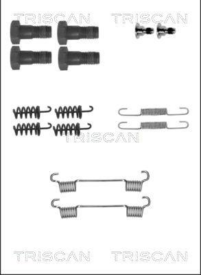 Triscan 8105 232562 - Kit accessori, Ganasce freno stazionamento autozon.pro