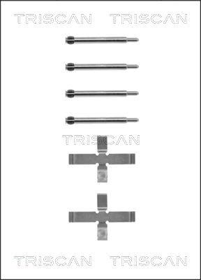 Triscan 8105 271444 - Kit accessori, Pastiglia freno autozon.pro