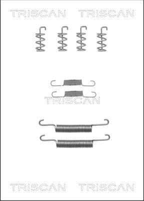 Triscan 8105 272577 - Kit accessori, Ganasce freno stazionamento autozon.pro