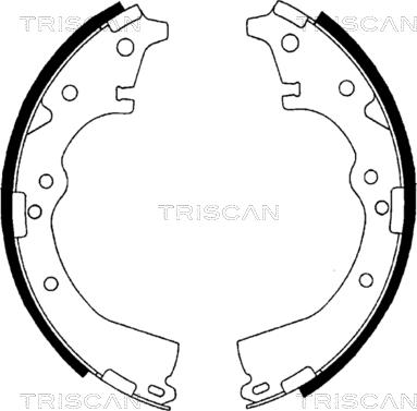 Triscan 8100 13426 - Kit ganasce freno autozon.pro