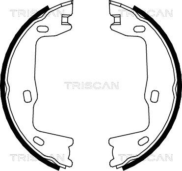 Triscan 8100 24005 - Kit ganasce, Freno stazionamento autozon.pro