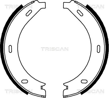 Triscan 8100 23023 - Kit ganasce, Freno stazionamento autozon.pro