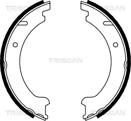 Triscan 8100 27506 - Kit ganasce, Freno stazionamento autozon.pro