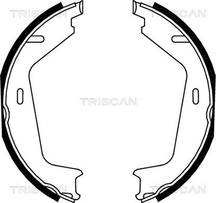 Triscan 8100 27579 - Kit ganasce, Freno stazionamento autozon.pro