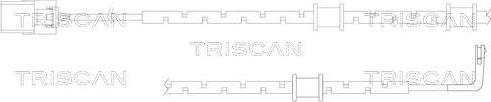 Triscan 8115 10016 - Contatto segnalazione, Usura past. freno / mat. d'attrito autozon.pro