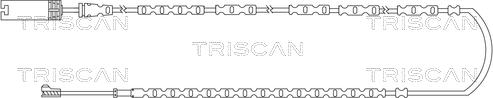 Triscan 8115 11046 - Contatto segnalazione, Usura past. freno / mat. d'attrito autozon.pro