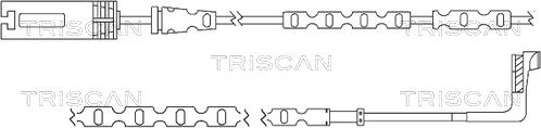 Triscan 8115 11055 - Contatto segnalazione, Usura past. freno / mat. d'attrito autozon.pro