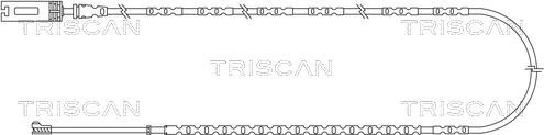 Triscan 8115 11066 - Contatto segnalazione, Usura past. freno / mat. d'attrito autozon.pro