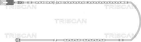 Triscan 8115 11024 - Contatto segnalazione, Usura past. freno / mat. d'attrito autozon.pro