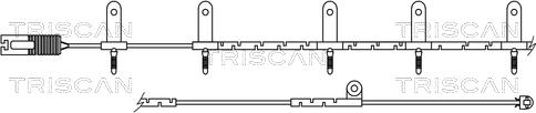 Triscan 8115 17003 - Contatto segnalazione, Usura past. freno / mat. d'attrito autozon.pro