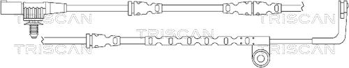 Triscan 8115 17016 - Contatto segnalazione, Usura past. freno / mat. d'attrito autozon.pro