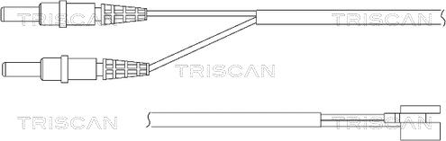 Triscan 8115 28001 - Contatto segnalazione, Usura past. freno / mat. d'attrito autozon.pro