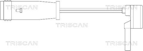 Triscan 8115 23005 - Contatto segnalazione, Usura past. freno / mat. d'attrito autozon.pro