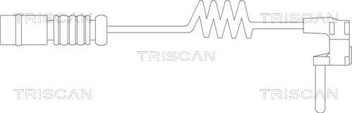 Triscan 8115 23013 - Contatto segnalazione, Usura past. freno / mat. d'attrito autozon.pro