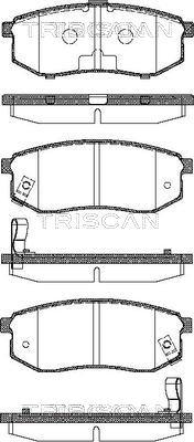 Triscan 8110 42016 - Kit pastiglie freno, Freno a disco autozon.pro