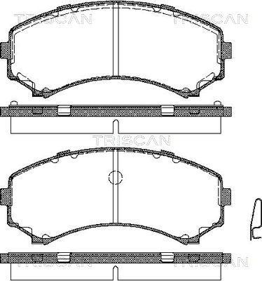 HELLA T1438 - Kit pastiglie freno, Freno a disco autozon.pro